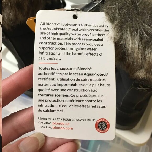 NEWtg Blondo Winter Boots, Snow Boots, Rain Boots - Picture 6 of 7